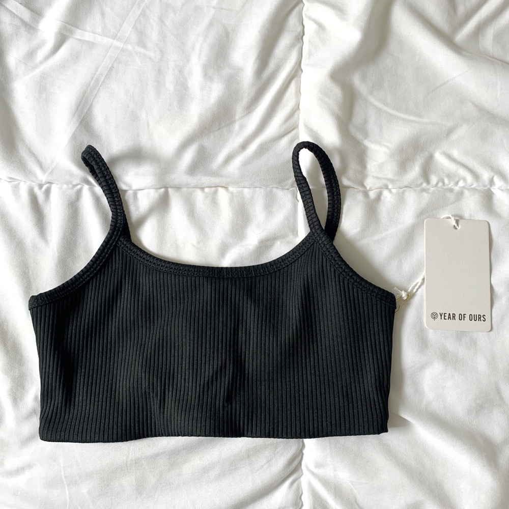 NWT Year Of Ours Ribbed Bralette 2.0